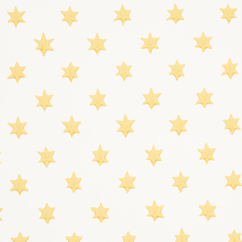 Schumacher Astral Yellow Wallpaper Sample 5013143