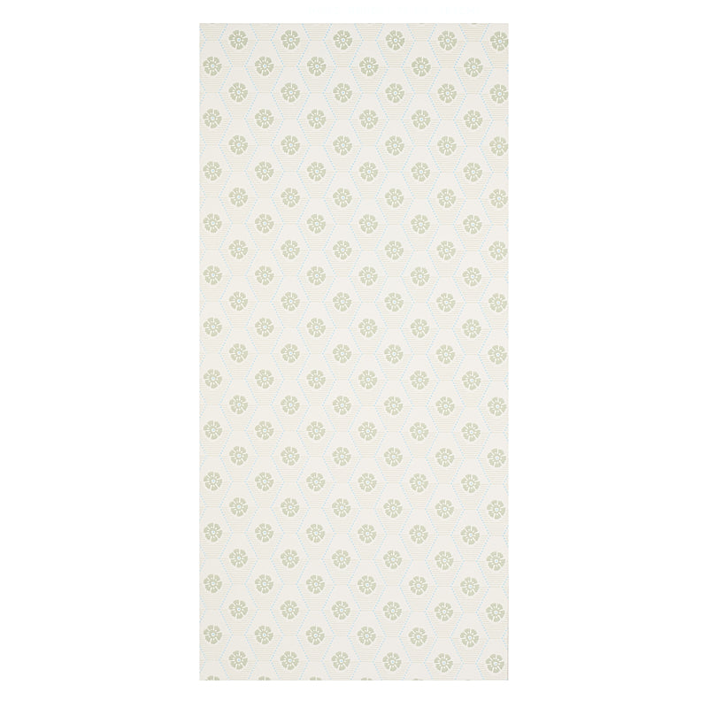 Schumacher Hive Bloom Sage Wallpaper Sample 5013160