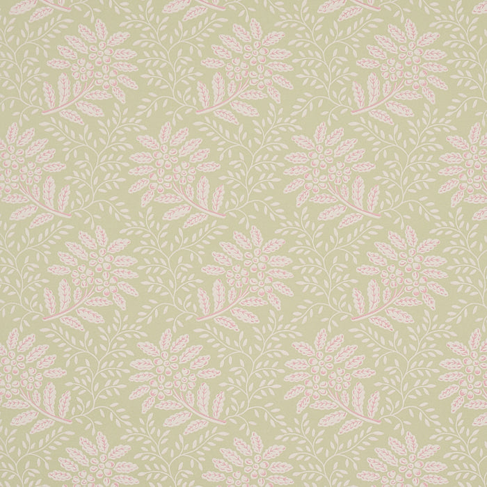 Schumacher Secret Garden Green Wallpaper Sample 5013170