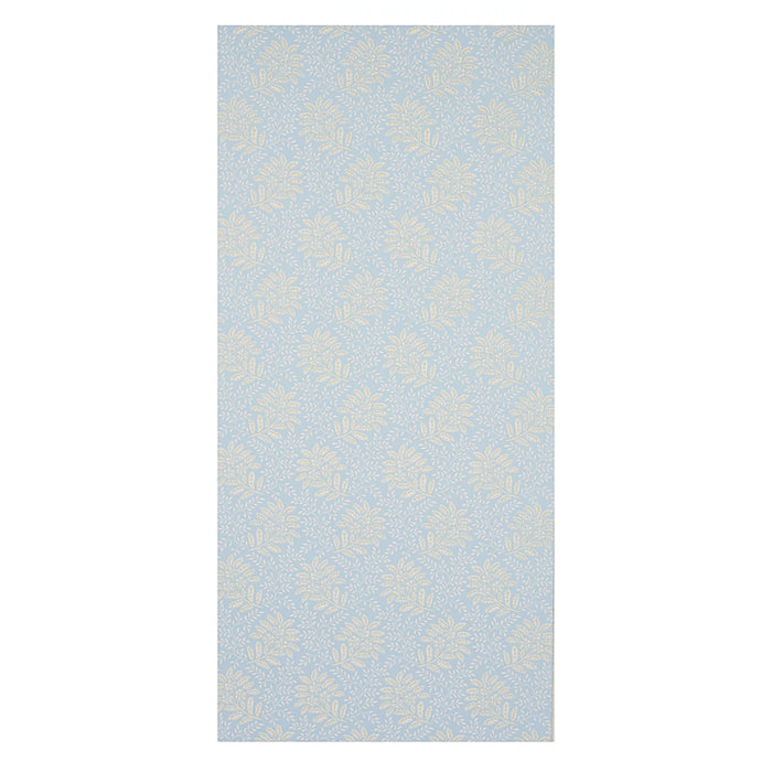 Schumacher Secret Garden Light Blue Wallpaper Sample 5013171