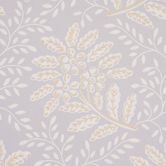 Schumacher Secret Garden Grey Wallpaper Sample 5013172
