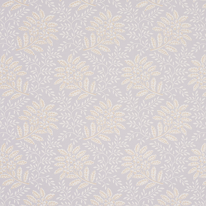 Schumacher Secret Garden Grey Wallpaper Sample 5013172