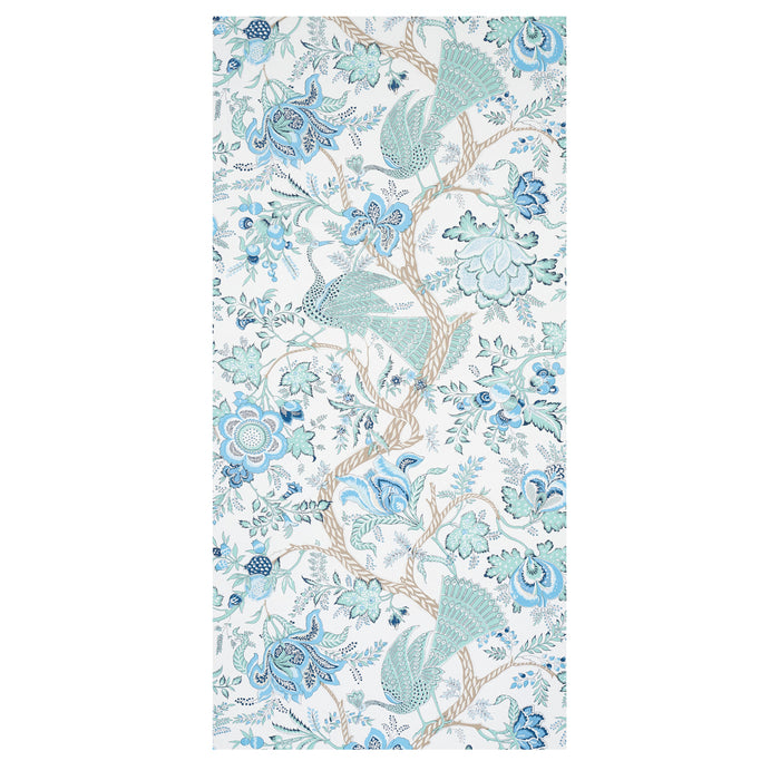 Schumacher Aveline Seaglass Wallpaper Sample 5013190