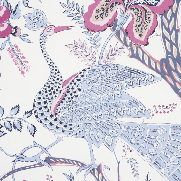 Schumacher Aveline Lilac Wallpaper Sample 5013191