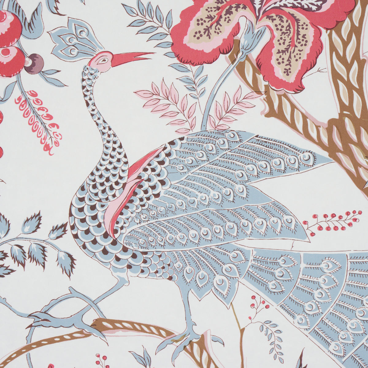 Schumacher Aveline Rose Wallpaper Sample 5013192