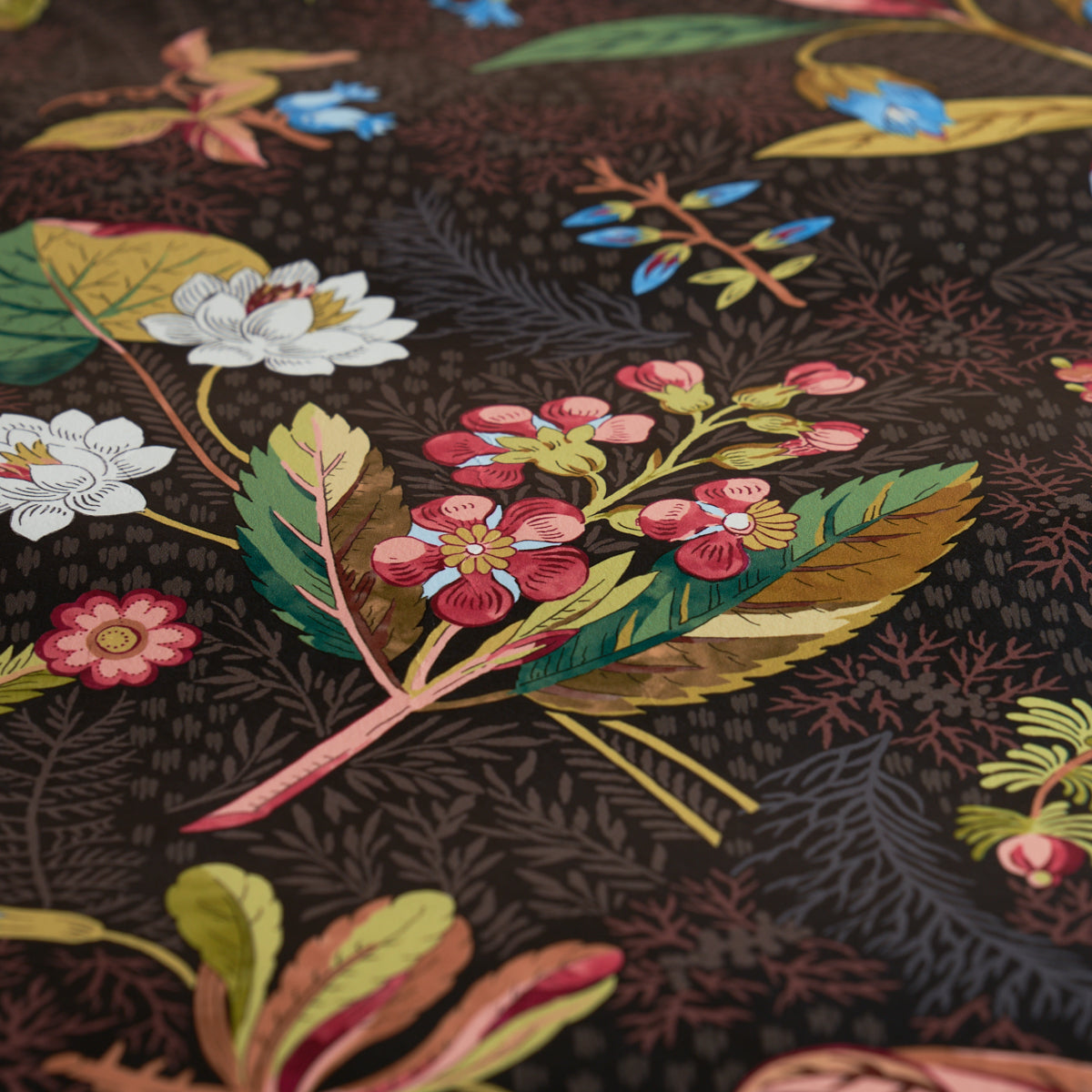 Schumacher Blackwell Noir Wallpaper Sample 5013222
