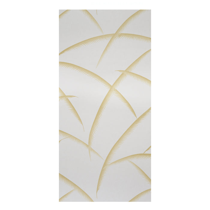 Schumacher Deco Palms Gold Wallpaper Sample 5013302