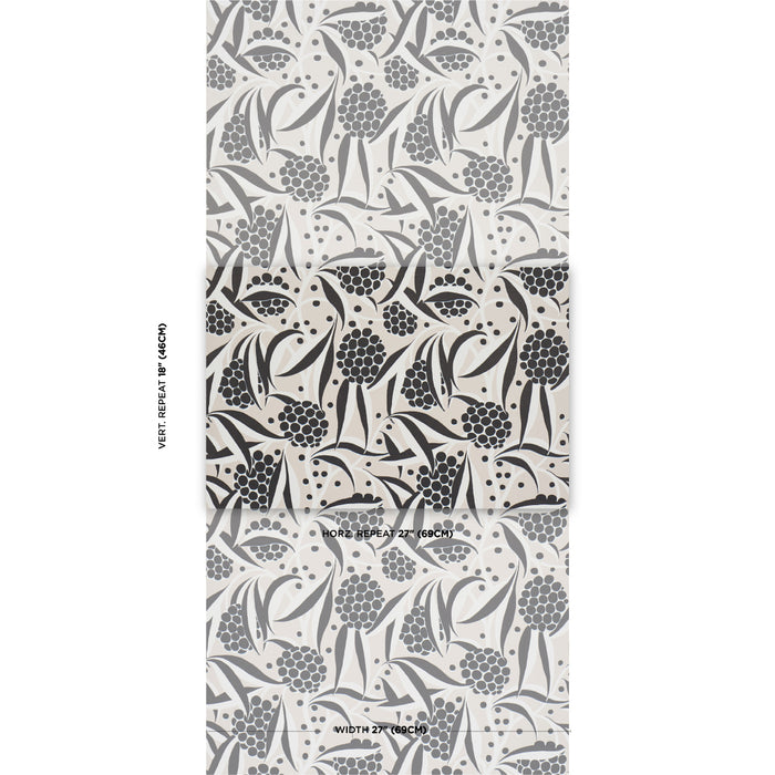 Schumacher Rubus Stone Wallpaper Sample 5013333