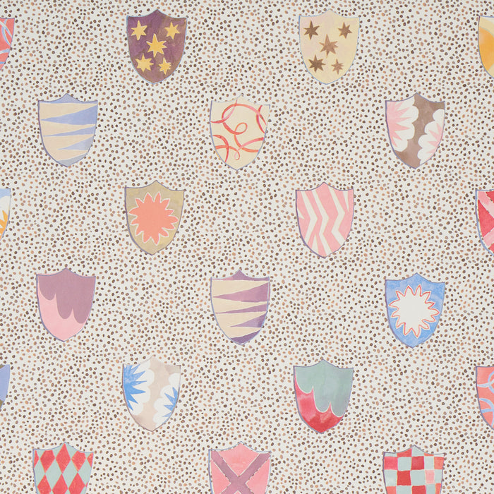 Schumacher Heraldic Sprezzatura Wallpaper Sample 5013490