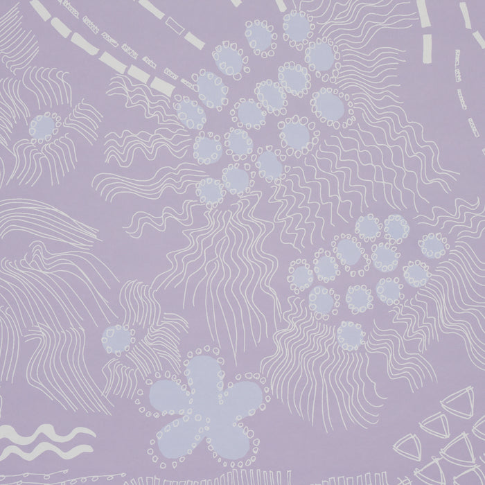 Schumacher Haven Lilac Wallpaper Sample 5013562