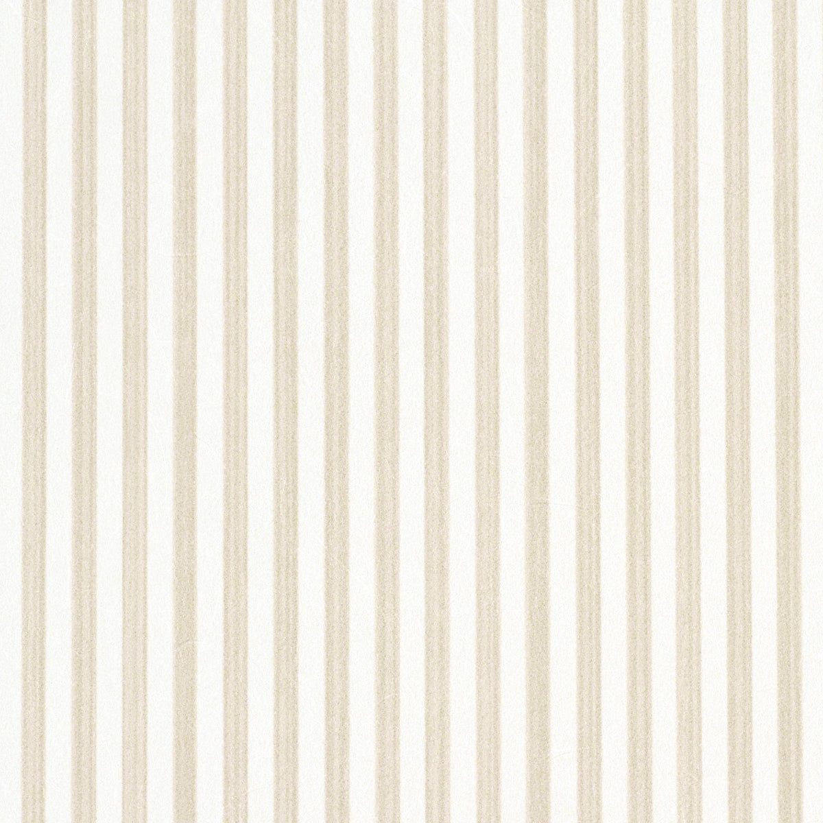 Schumacher Edwin Stripe Narrow Straw Wallpaper Sample 5013601