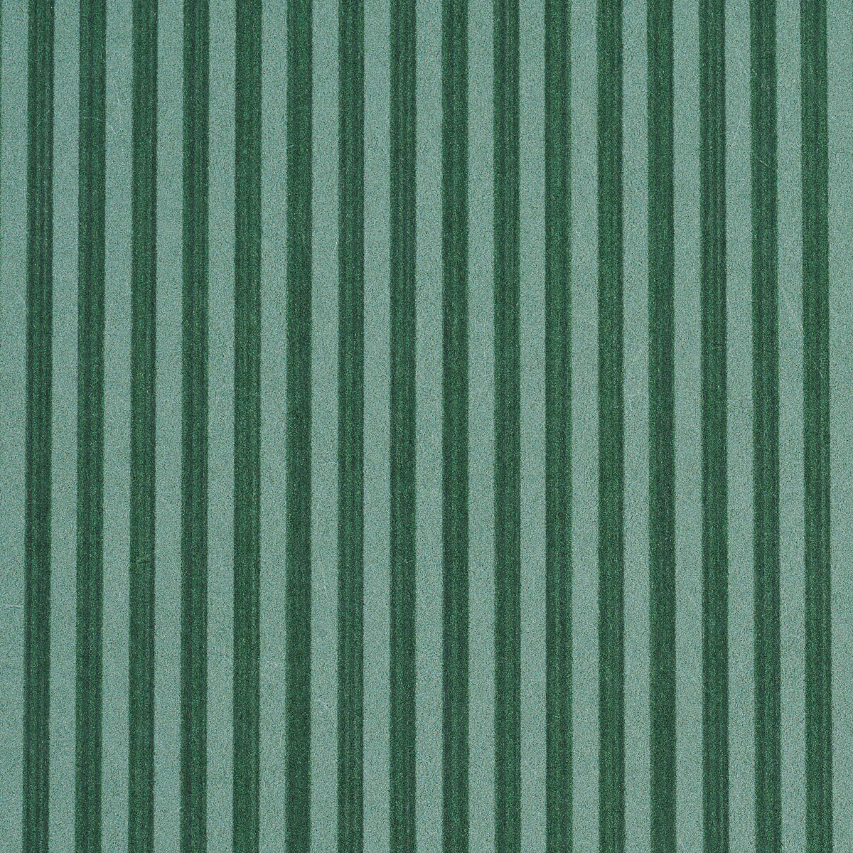 Schumacher Edwin Stripe Narrow Dark Green Wallpaper Sample 5013603