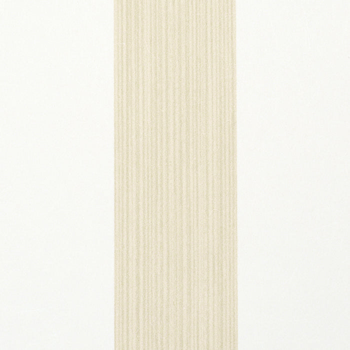 Schumacher Edwin Stripe Medium Straw Wallpaper 5013611