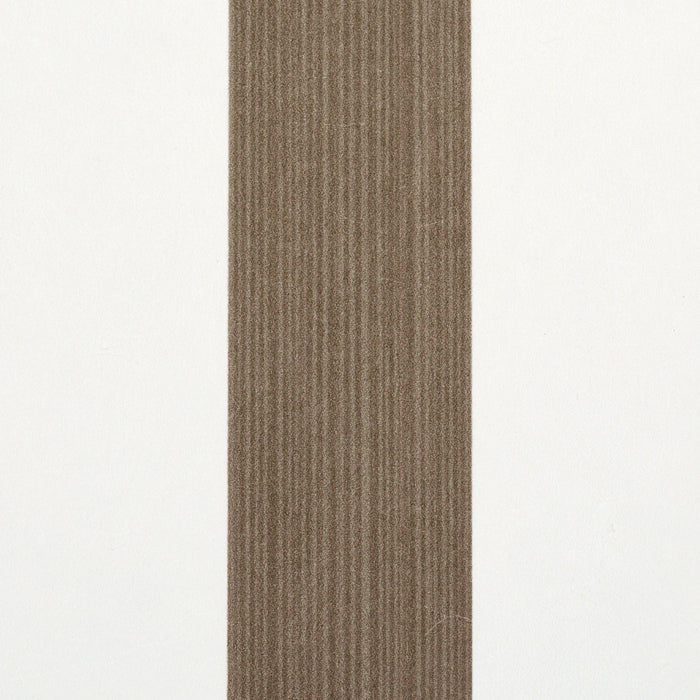 Schumacher Edwin Stripe Medium Mocha Wallpaper 5013612