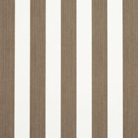 Schumacher Edwin Stripe Medium Mocha Wallpaper 5013612
