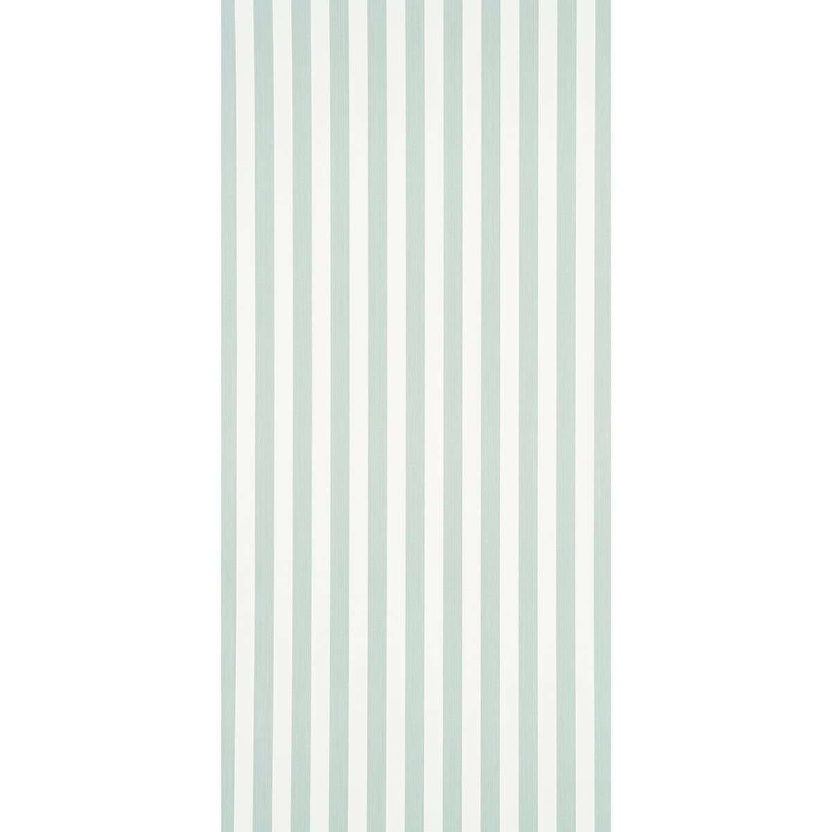 Schumacher Edwin Stripe Medium Eucalyptus Wallpaper Sample 5013613
