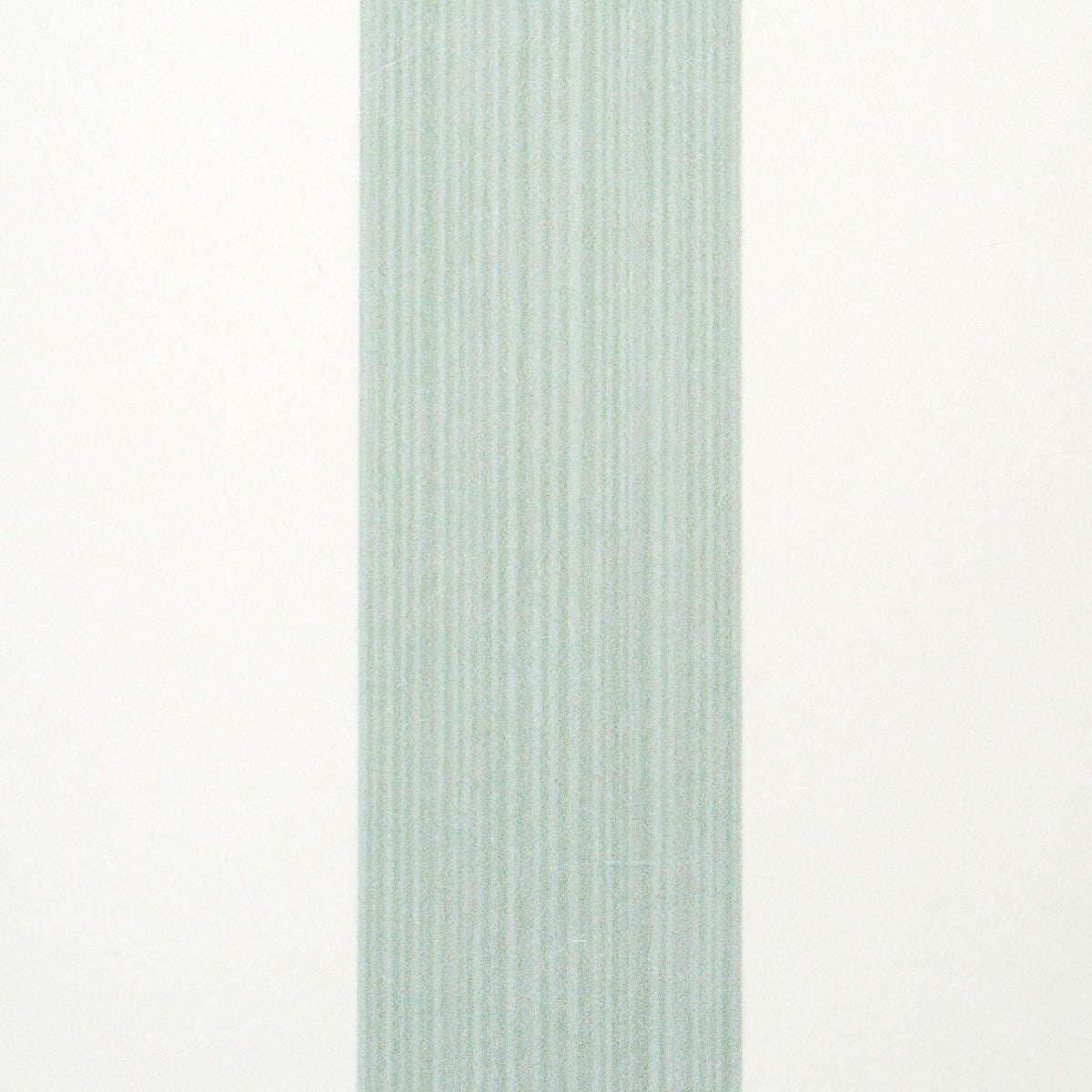 Schumacher Edwin Stripe Medium Eucalyptus Wallpaper 5013613
