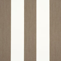 Schumacher Edwin Stripe Wide Mocha Wallpaper 5013621
