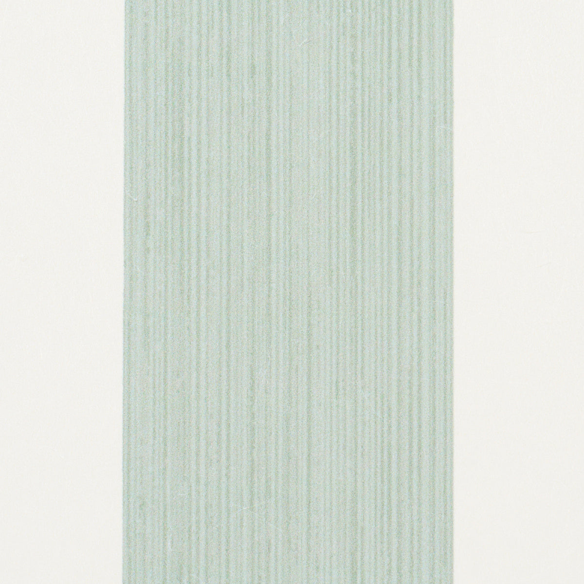 Schumacher Edwin Stripe Wide Eucalyptus Wallpaper Sample 5013622