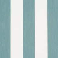 Schumacher Edwin Stripe Wide Teal Wallpaper 5013623