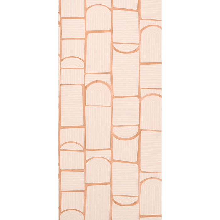 Schumacher Bloomsbury Light Pink Wallpaper Sample 5013680