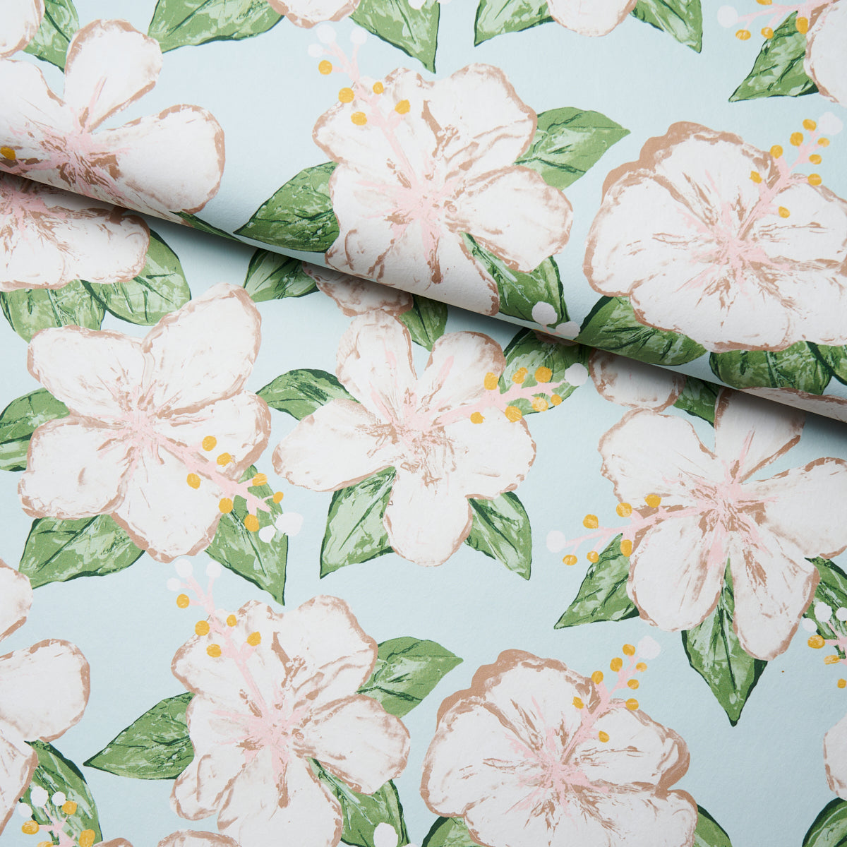 Schumacher Fabienne Sky Wallpaper Sample 5013810