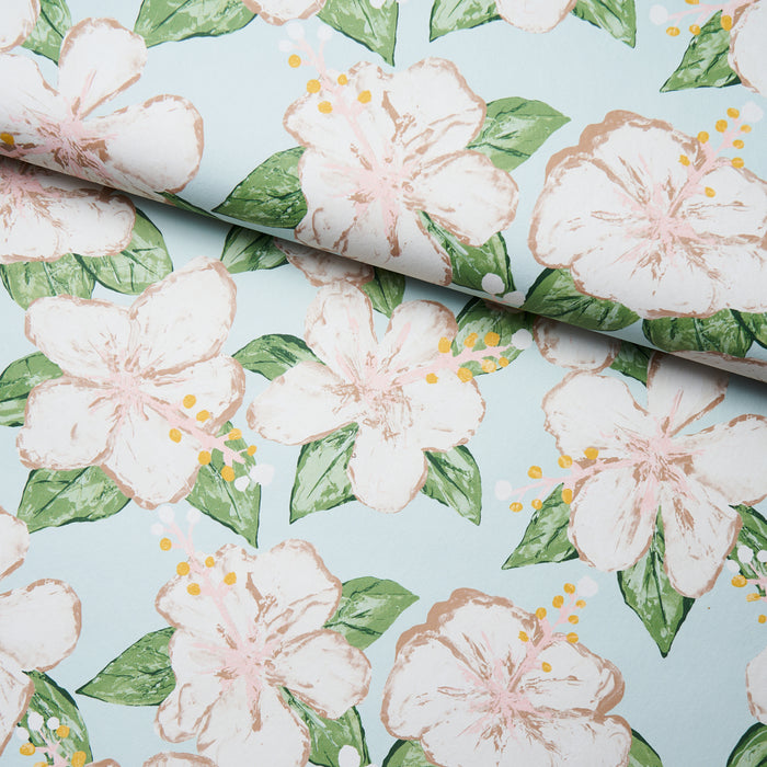 Schumacher Fabienne Sky Wallpaper Sample 5013810