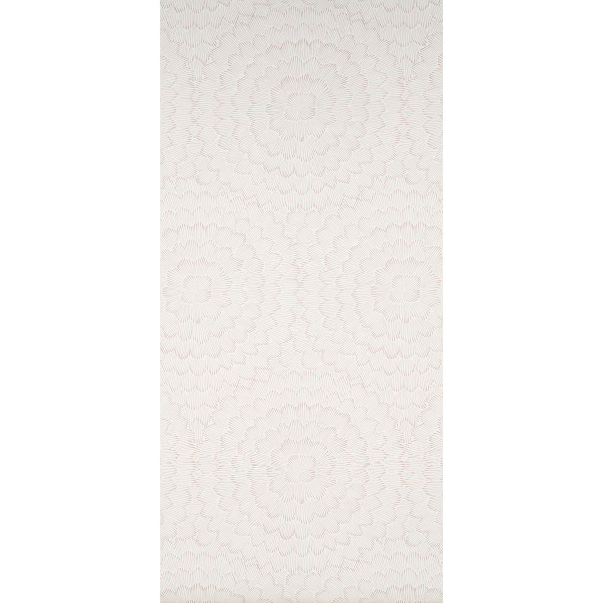 Schumacher Feather Bloom Soft Neutral Wallpaper Sample 5013821