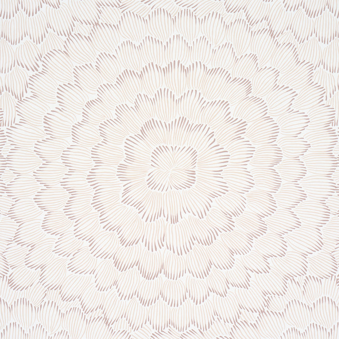 Schumacher Feather Bloom Chai Wallpaper 5013824