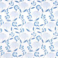 Schumacher Bouquet Toss Afternoon Blue Wallpaper 5013841
