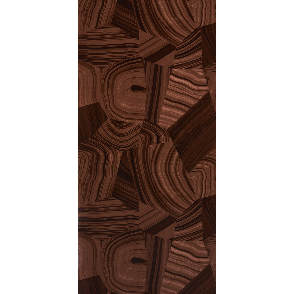 Schumacher Agate Slice Tigers Eye Wallpaper Sample 5013893
