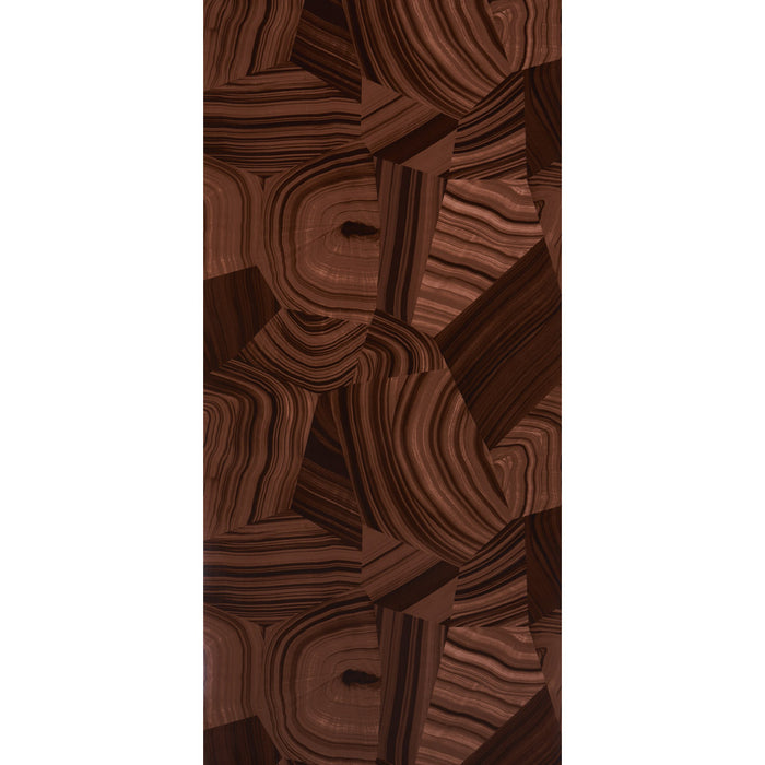 Schumacher Agate Slice Tigers Eye Wallpaper Sample 5013893