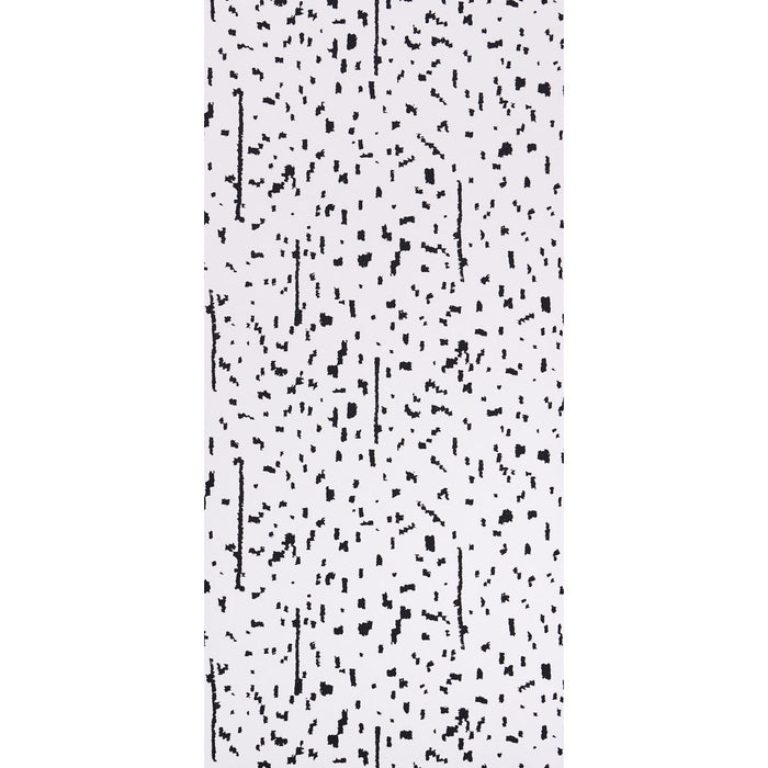 Schumacher Bespotted Black Wallpaper Sample 5013911