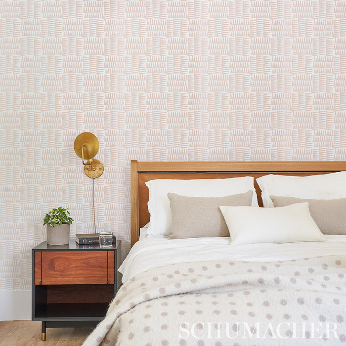 Schumacher Charlie Neutral Wallpaper Sample 5013930