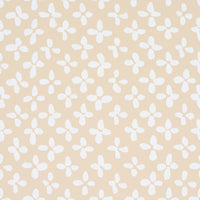 Schumacher Emerson Ivory On Beige Wallpaper 5013941