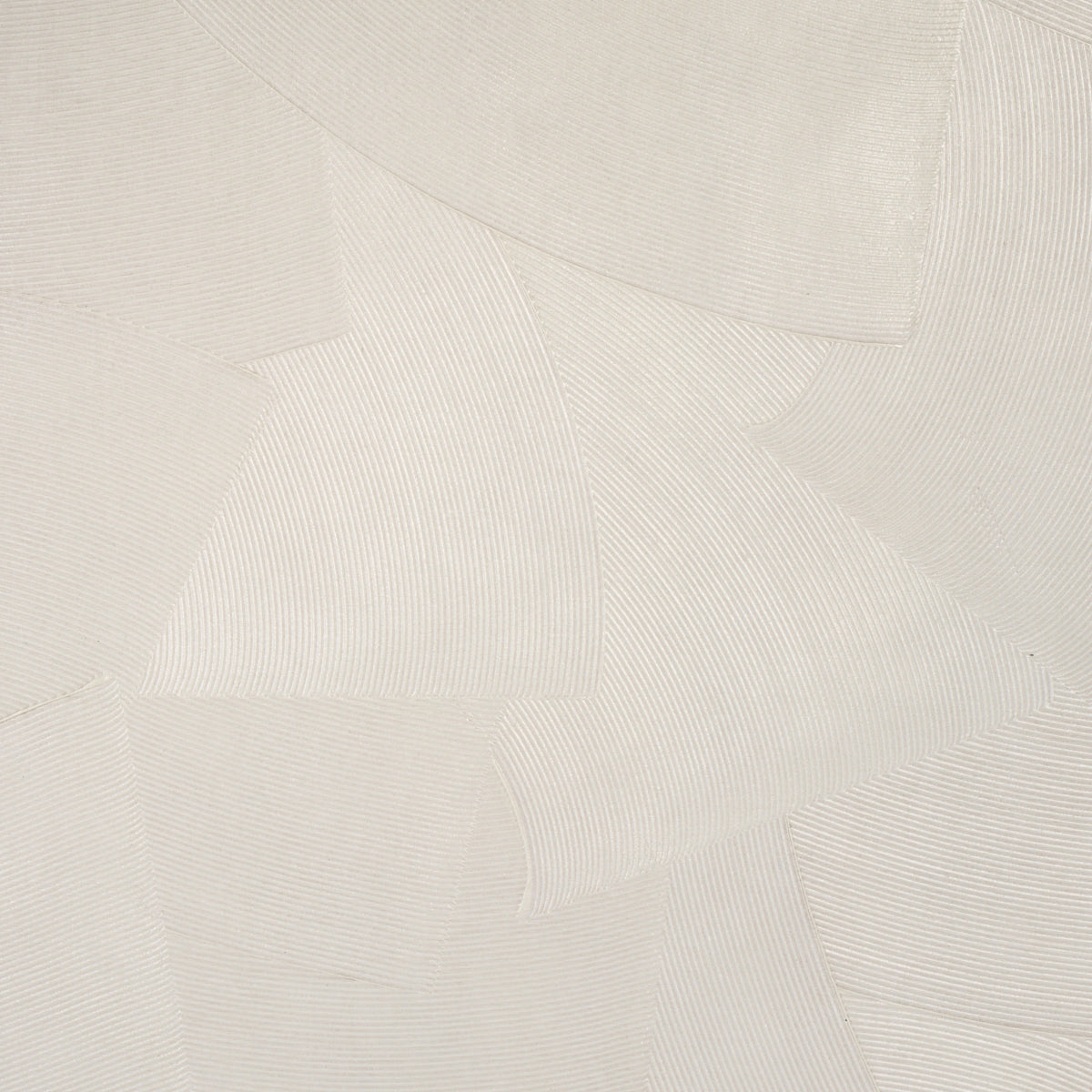 Schumacher Hand Combed Plaster Cement Wallpaper Sample 5013951