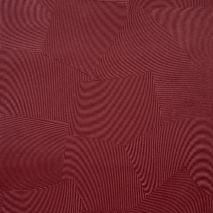Schumacher Hand Combed Plaster Oxblood Wallpaper Sample 5013955