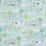Schumacher Las Colinas Blue Wallpaper Sample 5013981