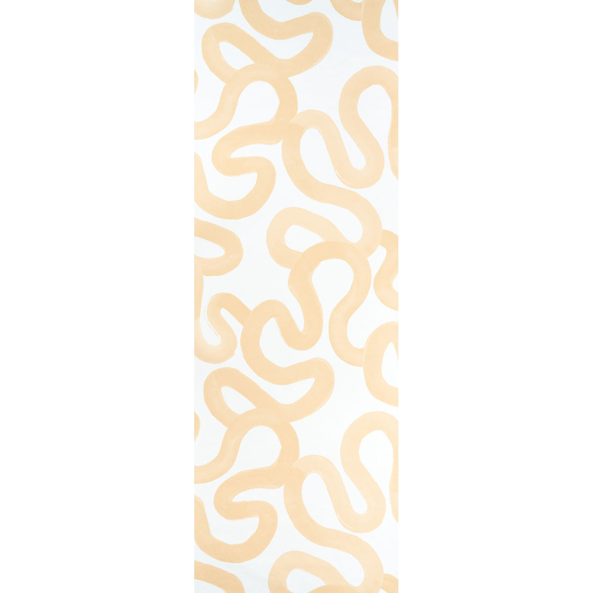 Schumacher Trace Ochre Wallpaper Sample 5013993