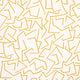 Schumacher Tangent Ochre Wallpaper 5014000