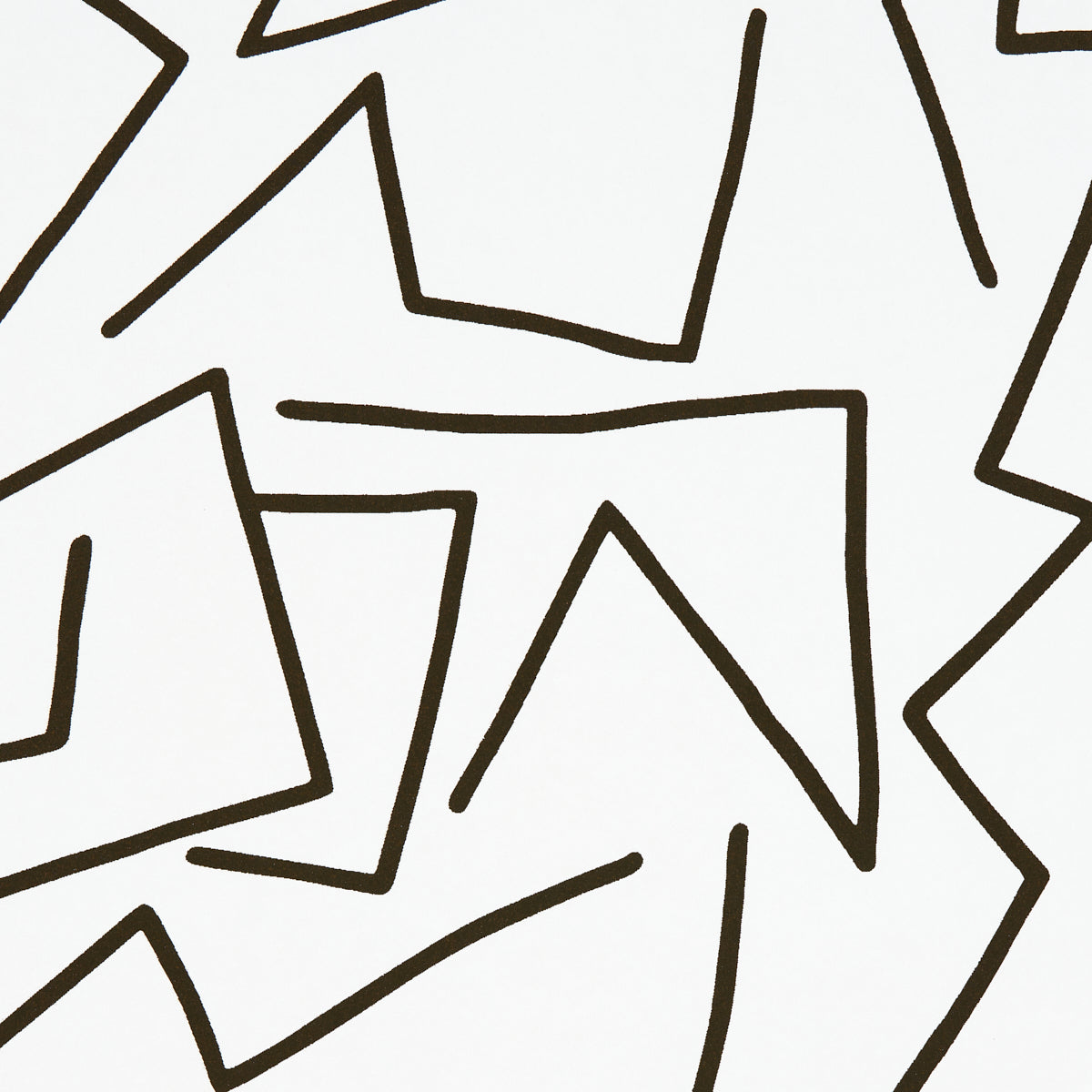 Schumacher Tangent Ivory Wallpaper Sample 5014001