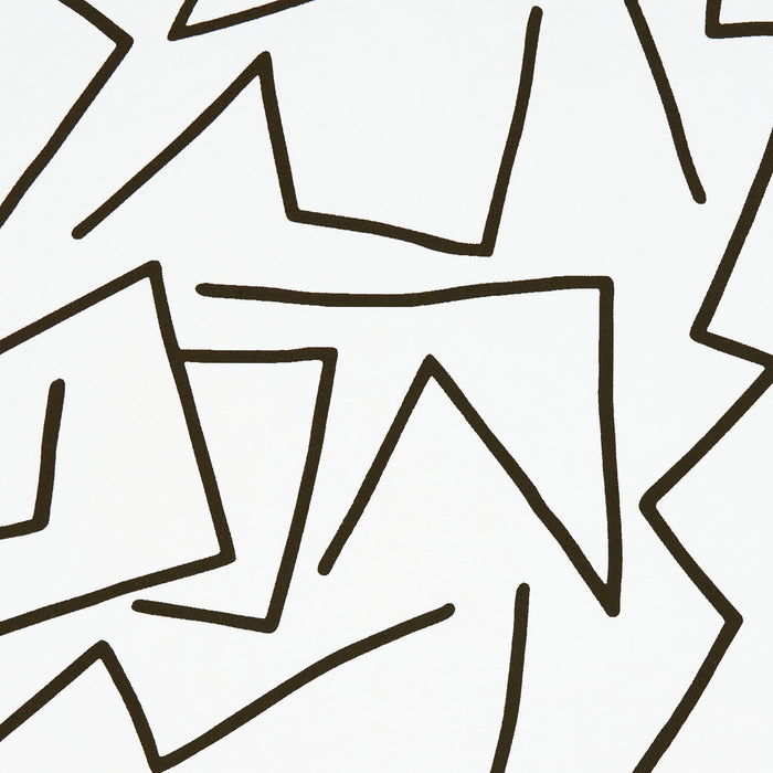 Schumacher Tangent Ivory Wallpaper Sample 5014001