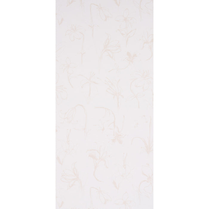Schumacher Close Your Eyes And Remember Light Neutral Wallpaper Sample 5014081