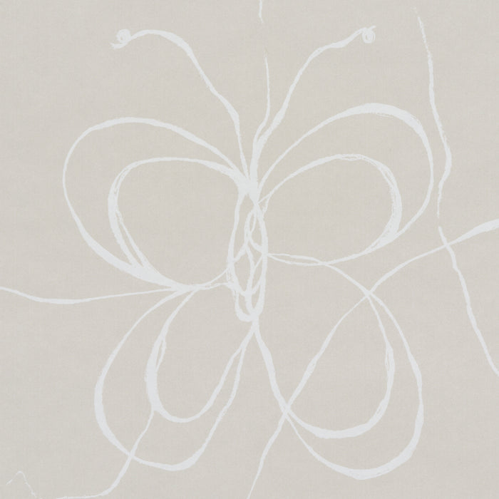 Schumacher Come Back As A Flower Light Neutral Wallpaper Sample 5014092