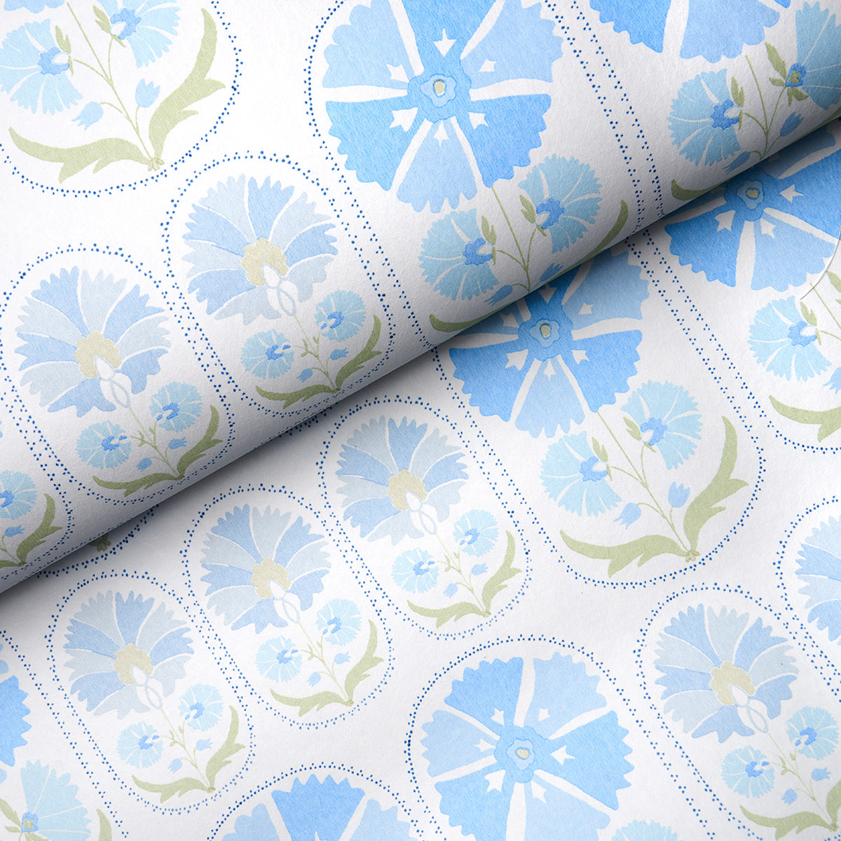 Schumacher Anjuna Floral Sky Wallpaper 5014110