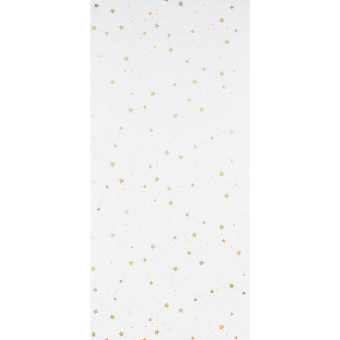 Schumacher Scattered Stars Ivory Wallpaper Sample 5014140