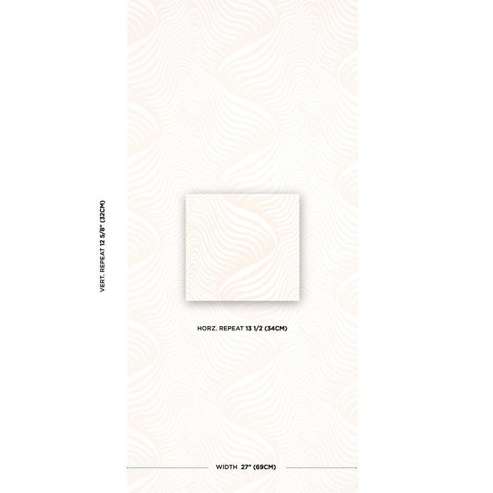 Schumacher Sauvage Natural Wallpaper Sample 5014150