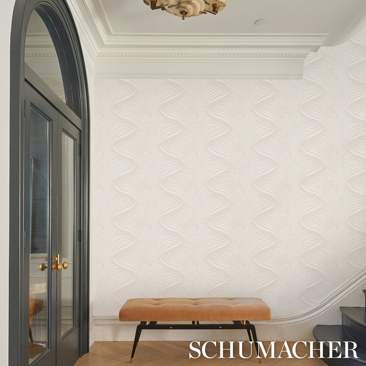 Schumacher Sauvage Natural Wallpaper Sample 5014150