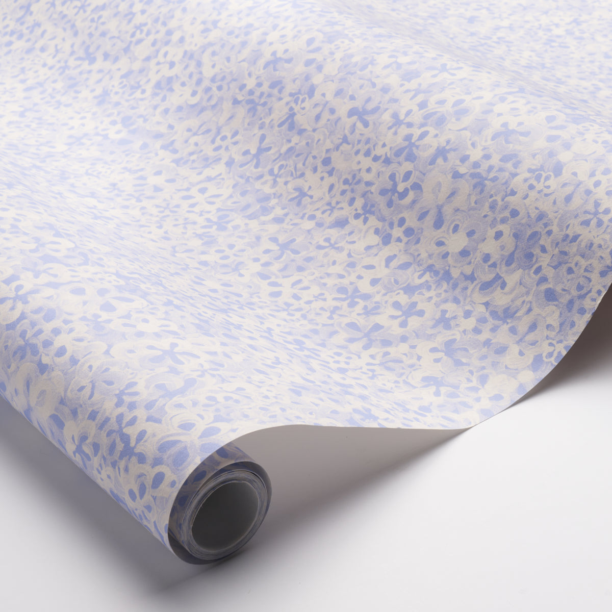 Schumacher Superbloom Cornflower Wallpaper Sample 5014200