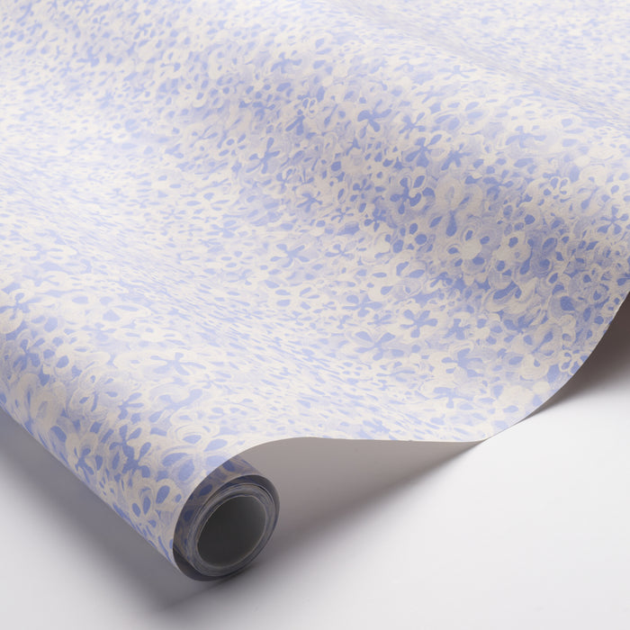 Schumacher Superbloom Cornflower Wallpaper Sample 5014200